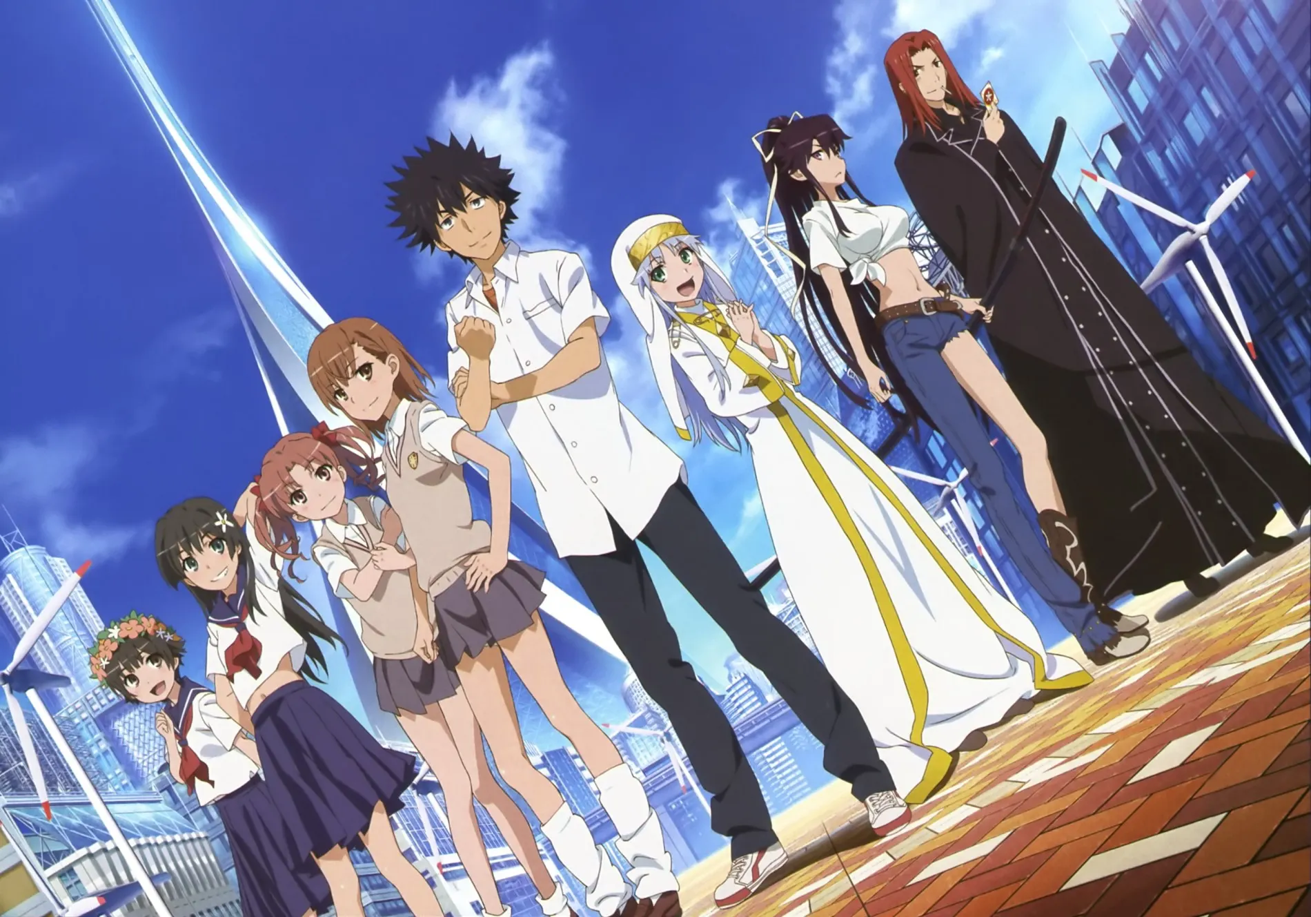 A Certain Magical Index backdrop