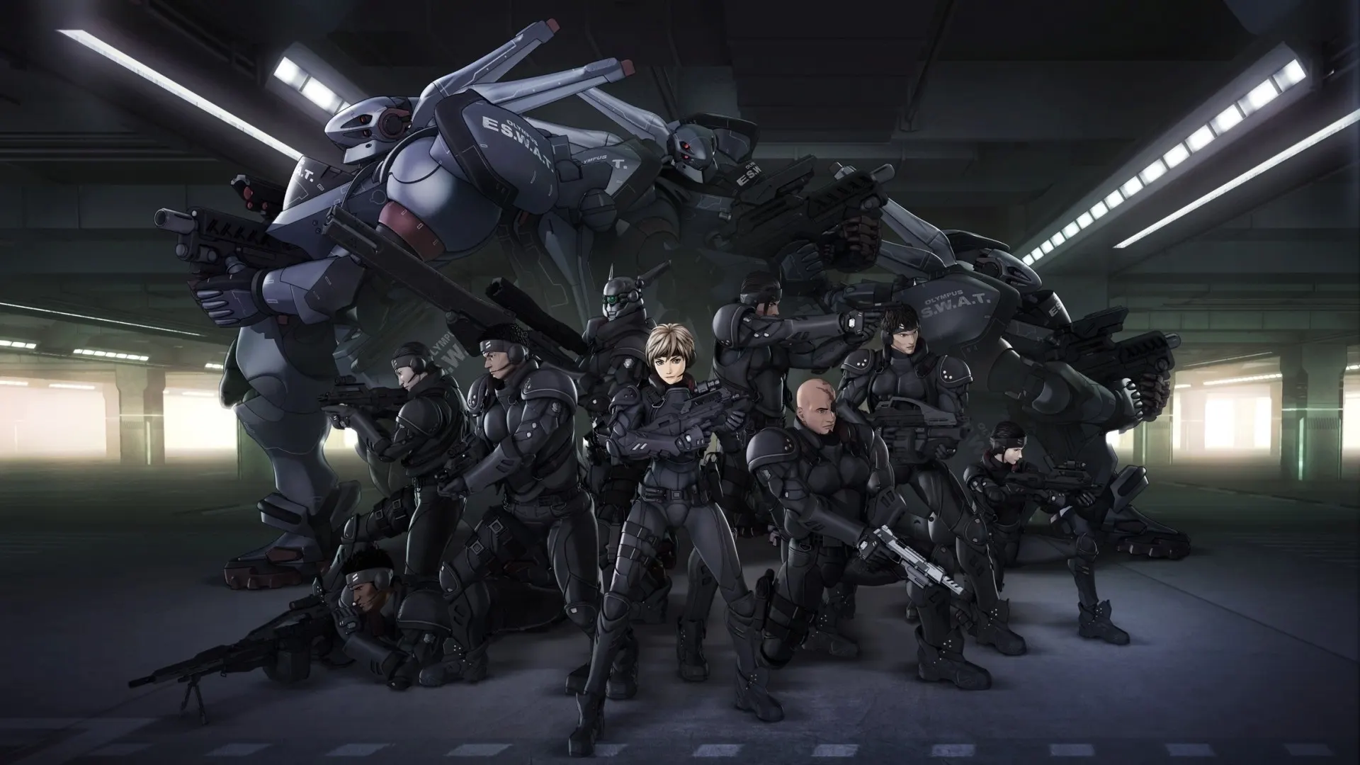 Appleseed: Ex Machina backdrop