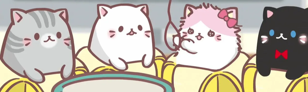 Bananya 10th Anniversary Special backdrop