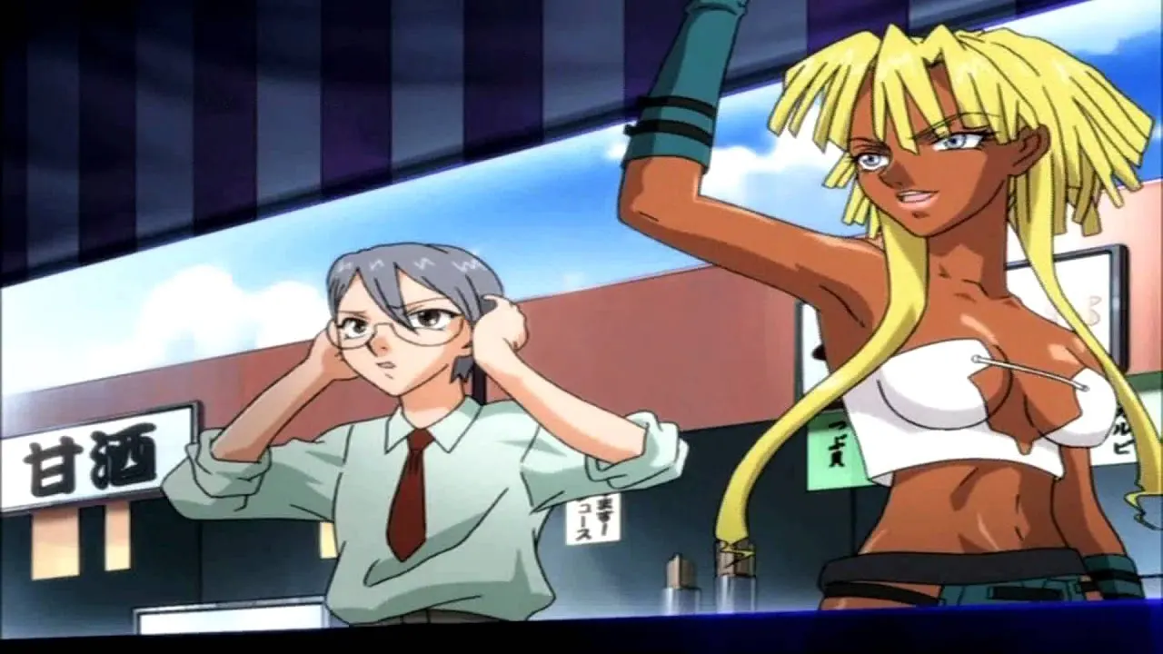 Daphne in the Brilliant Blue OVA backdrop