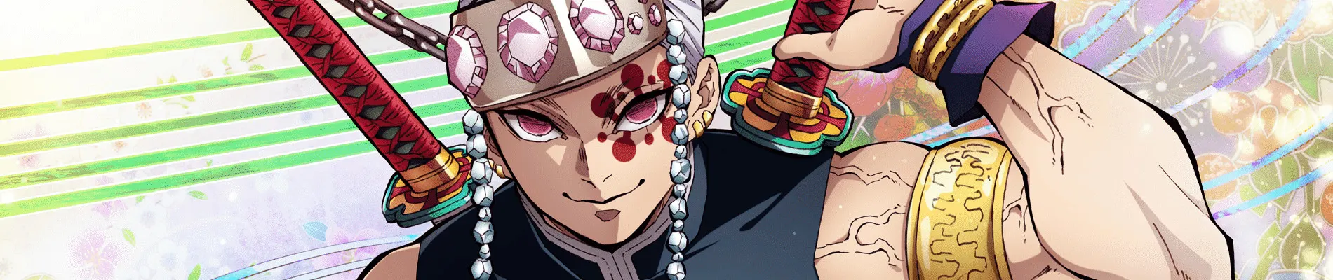 Demon Slayer: Kimetsu no Yaiba Entertainment District Arc backdrop