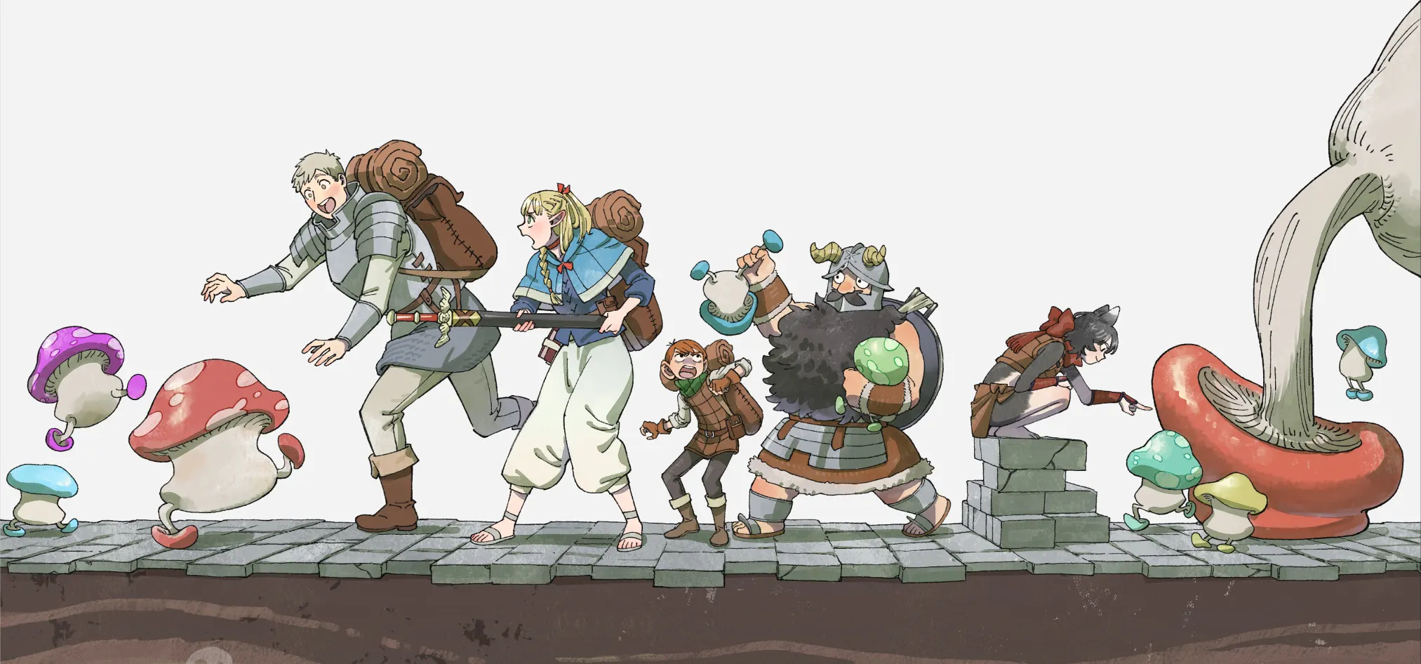 Dungeon Meshi 2nd Season backdrop