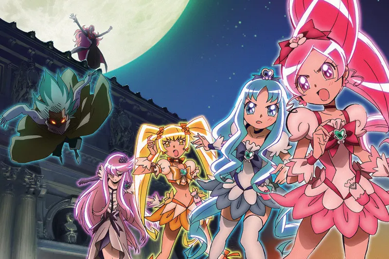 Heartcatch Precure! Hana no Miyako de Fashion Show... Desu ka!? backdrop