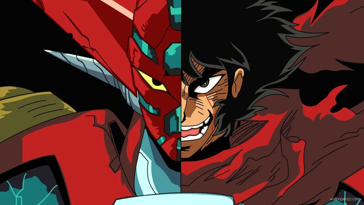 New Getter Robo backdrop