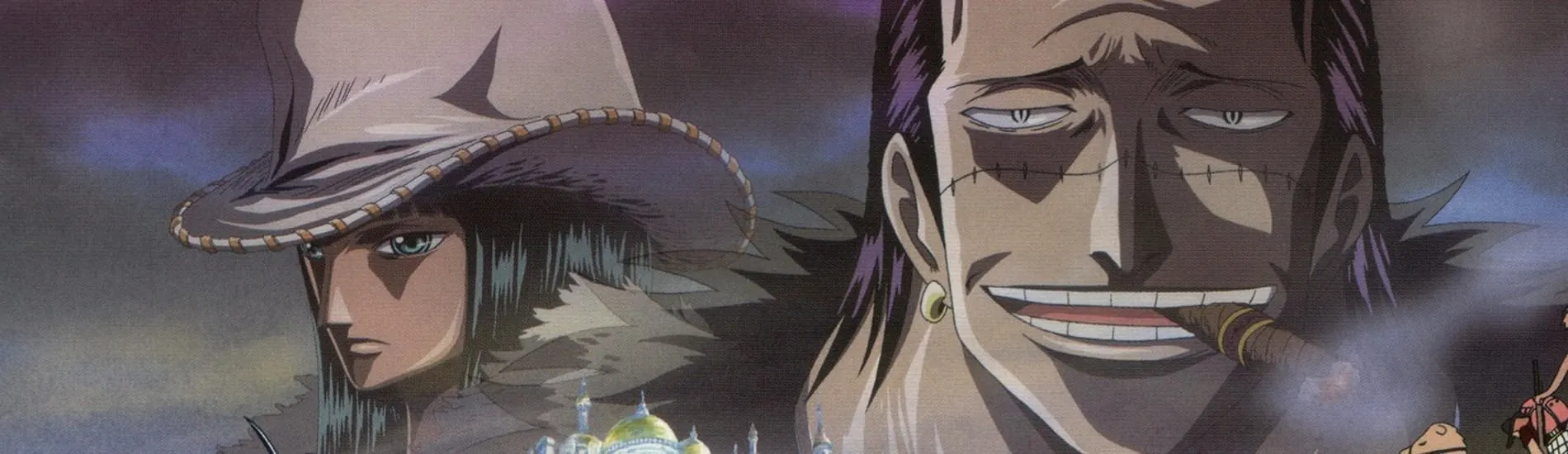One Piece: The Desert Princess and the Pirates, Adventures in Alabasta backdrop