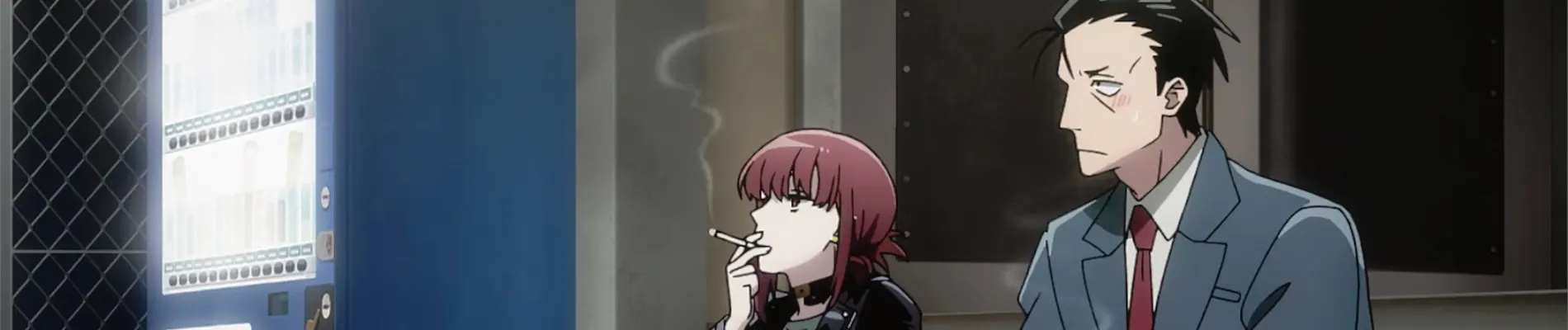 Smoking Behind the Supermarket with You backdrop