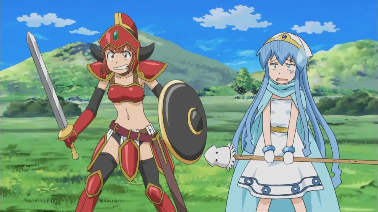 Squid Girl OVA backdrop