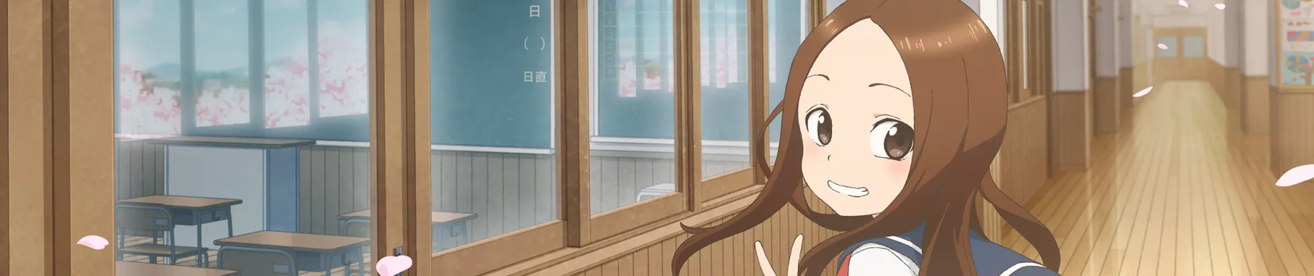 Teasing Master Takagi-san Season 2 backdrop