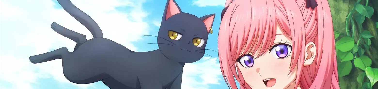 The Classroom of the Black Cat and a Witch backdrop