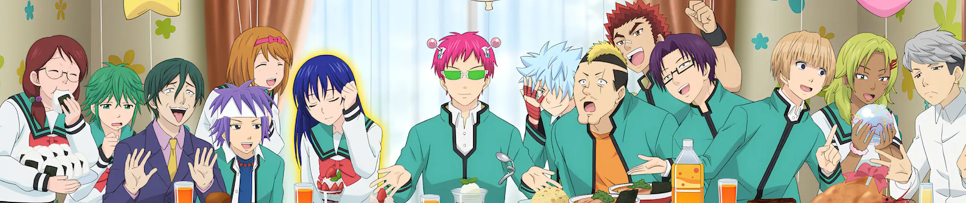 The Disastrous Life of Saiki K.: Reawakened backdrop