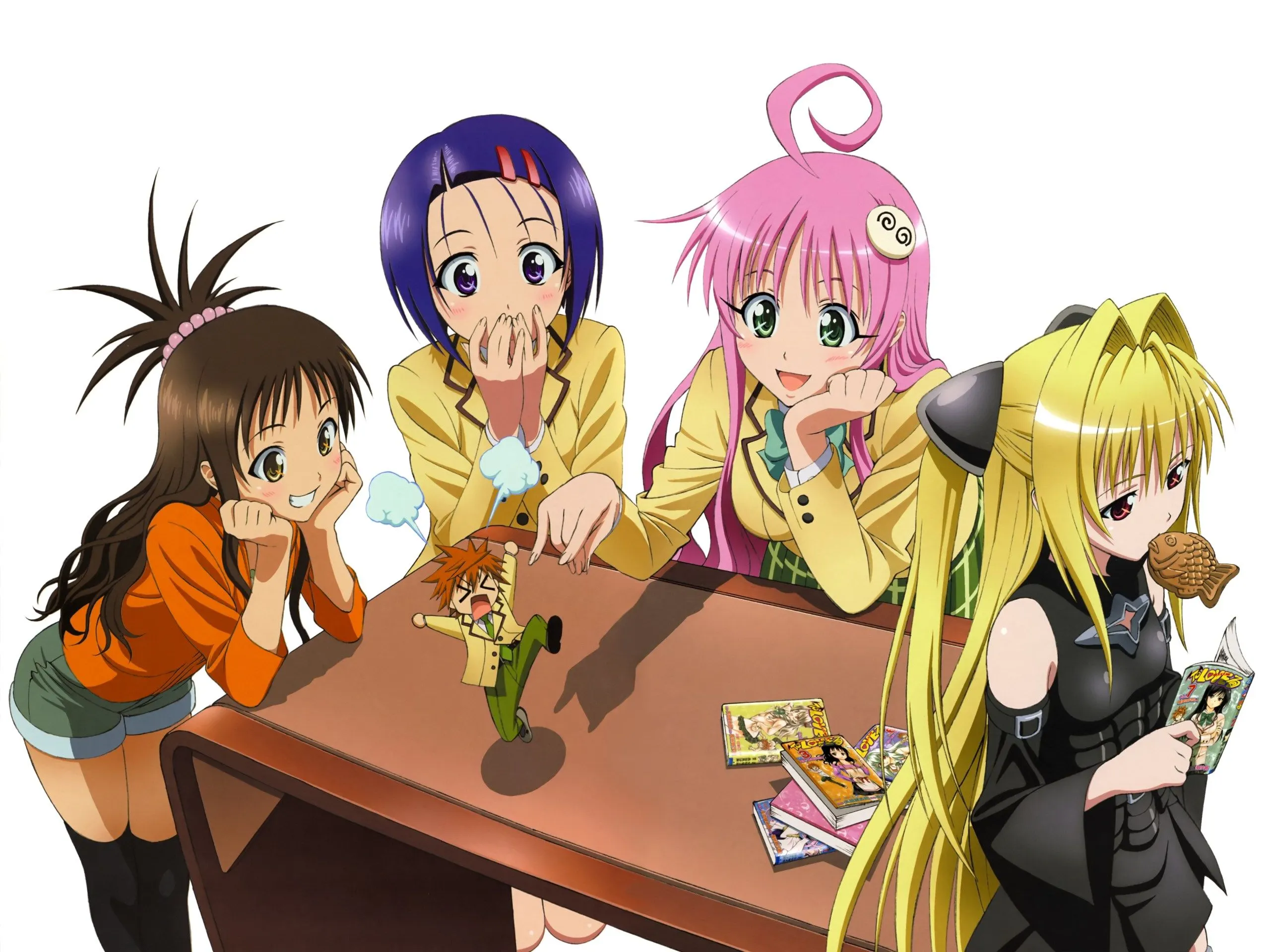 To LOVE-Ru Darkness OVA backdrop