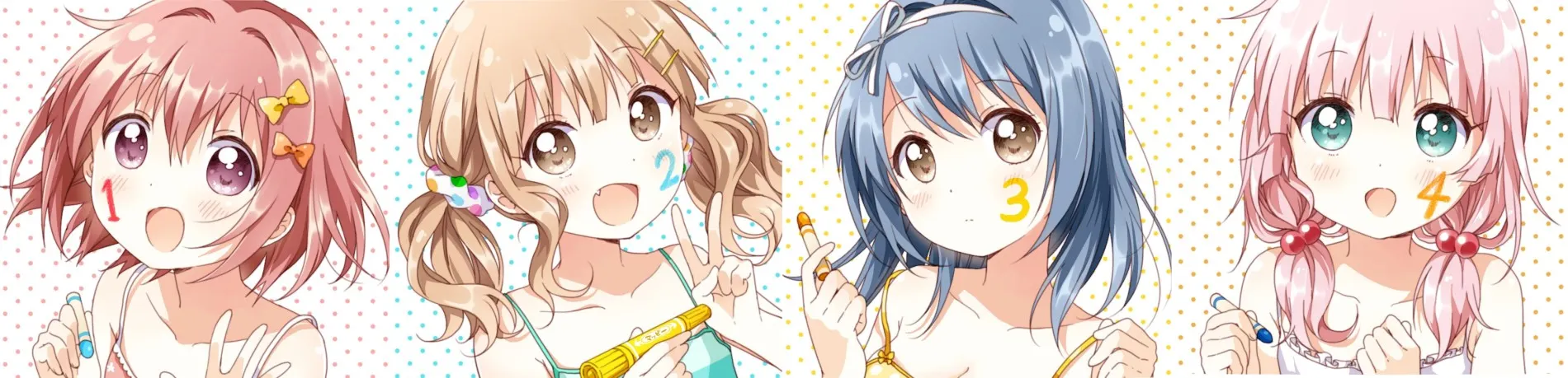 YuruYuri backdrop